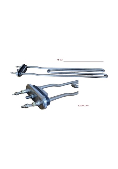 Rezistans Eğik 5000w 43cm 8.5mm Cr-ni