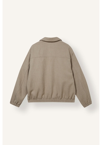 Defacto Regular Fit Beli Lastikli Gömlek Yaka Mont I1197ax26wngr535 Gri-gr535