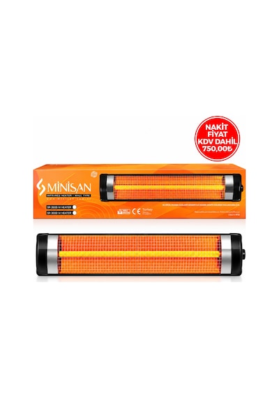 Ufo Tipi Elektrikli Isıtıcı Infared Soba 3000w