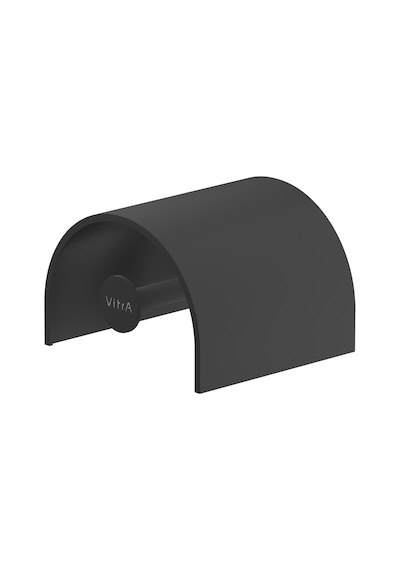 VitrA Origin Kapaklı Tuvalet Kağıtlığı Mat Siyah A4488836