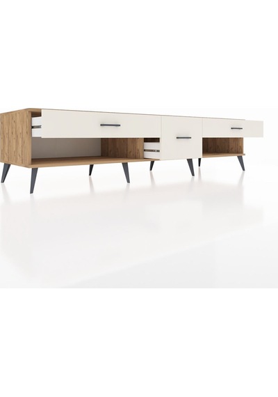 Kronos Tv Ünitesi 3 Çekmeceli 220x59x51 Çam-aytaşı Aytası/aytası - Atlas Çam Kronos Tv Ünitesi 3 Çekmeceli 220x59x51 Çam-aytaşı Aytası/aytası - Atlas Çam