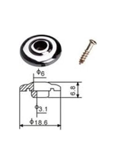 Dr. Parts Sr2-Cr Bass String Retainers Krom