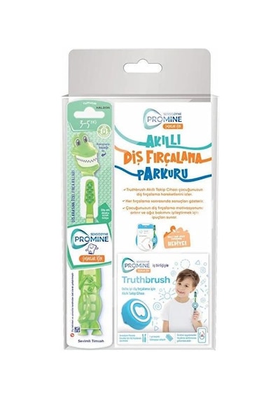 Sensodyne Promine Kids Timsahlı Diş Fırçası Seti 3-5 Yaş
