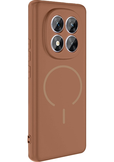 Redmi Note 14 Pro 4g Kılıf M-safe Şarj Özellikli Mkst Meta Kapak - Lacivert Lacivert