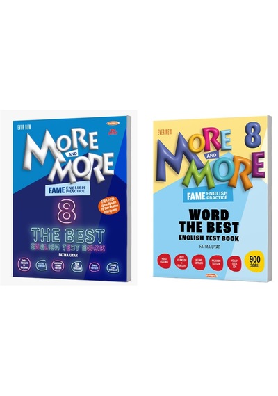 Kurmay Elt 2025 8. Sınıf Lgs More More Fame Test Book + Word The Best