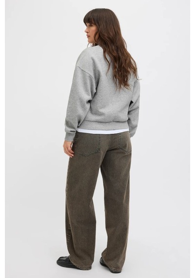 Jack & Jones Jxmerle Kadın Sweatshirt Grı
