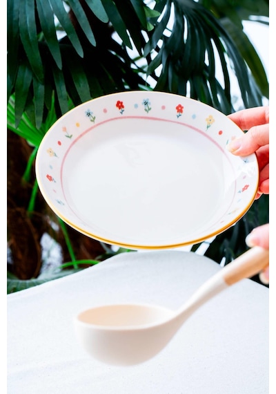 Acar Livaldi 6 Parça Yemek Tabağı - 19 Cm