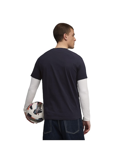 Puma T7 Erkek Lacivert Günlük Stil T-shirt 62959216 Mavi