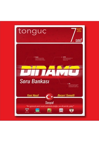 Tonguç Akademi Yayınları 7.Sınıf Sosyal Bilgiler Dinamo Soru Bank