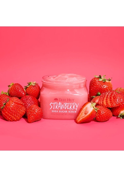 Tr Strawberry Shea Sugar Scrub Vücut Peelingi 510gr
