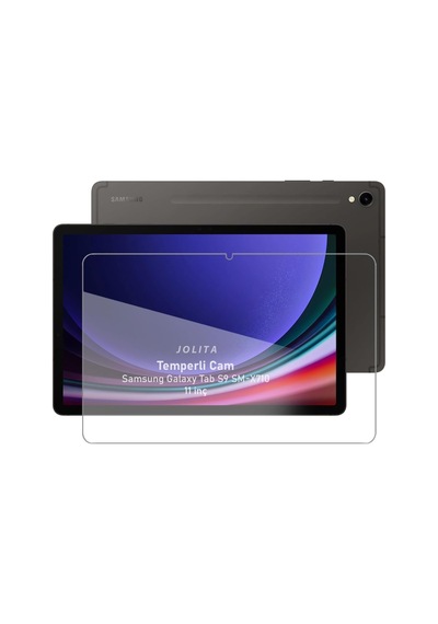 Samsung Galaxy Tab S9 11 İnç Uyumlu Temperli Ekran Koruyucu Kırılmaz Cam Glass X710 X715 X717