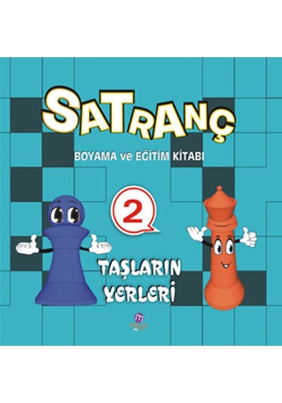 Satranç Boyama Kitabı 2- Maya Kitap