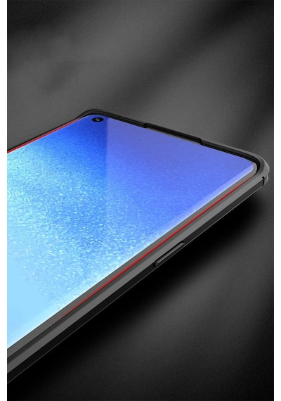 Newface Oppo Reno 5 Pro Kılıf Auto Focus Kapak Semeglbl - 69 - Kırmızı