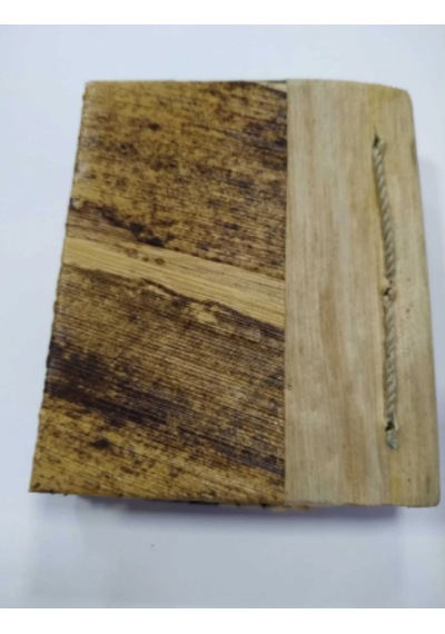 Ceren Naturel Bambu A6 Not Defteri Düz Bej