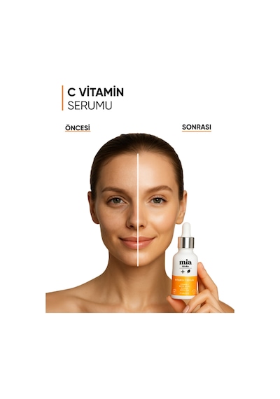Mia Klinika Cilt Aydınlatıcı Vitamin C Serum 30 ML