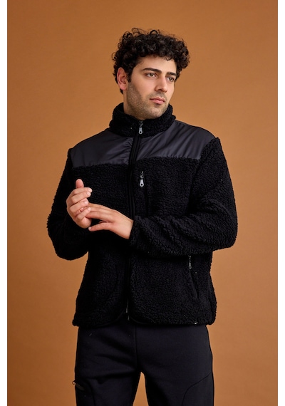 Scorp Orbit Erkek Casual Peluş Mont Siyah Standart Çok Renkli