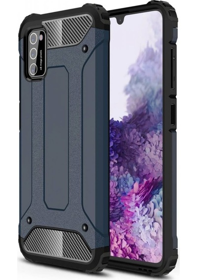 Fitcase Samsung Uyumlu Galaxy A02S (A025) Zirh Tank Tam Koruma Arka Kapa 512895074