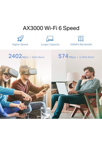 Tp-lınk Re715x Ax3000 Wıfı6 Mesafe Genişletici