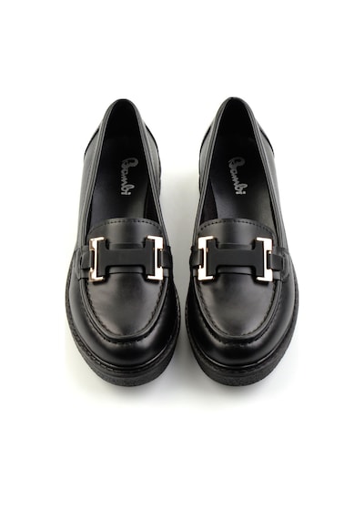 Bambi Siyah Kadın Loafer Ayakkabı K01257050009 Siyah