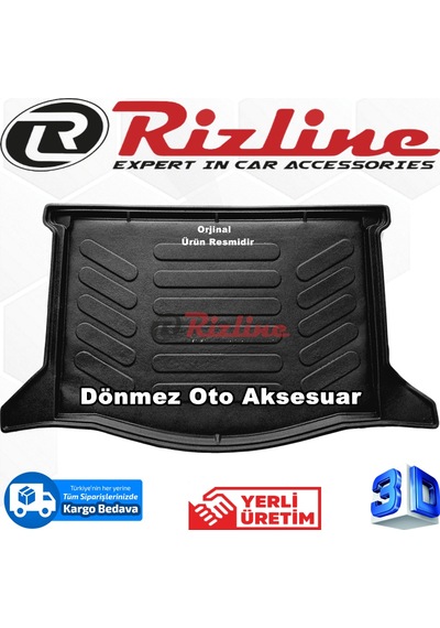 Honda Jazz 3D Bagaj Havuzu Siyah Hb 2015-2020 Arası Rizline N11.8696