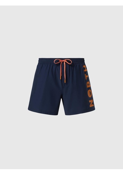 North Sails Basic Volley Cepli Erkek Deniz Şortu 36cm-33375 Lacivert