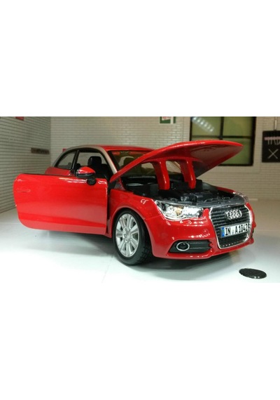 Burago Audi A1 1 24 Kırmızı Model Araba