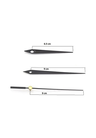 Exizticaret Saat Mekanizması,1 Adet 18 Mm Şaft Sessiz Duvar Saati Mekanizması Askılı Exiznm416 Çok Renkli