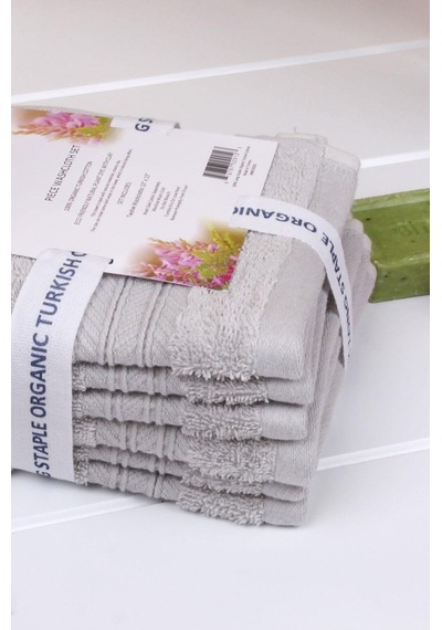 Baveno Indigo Ağacı Bitkisel Organik Boyama 6'lı 33x33 Havlu