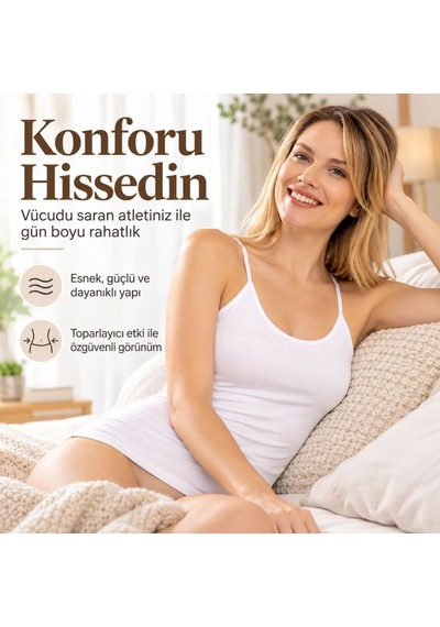 Genel Kadın Pamuklu İnce İp Askılı Derin Oval Yaka Düz Penye Atlet Siyah Beyaz Günlük Rahatlık Ve Şıklık Genel Kadın Pamuklu İnce İp Askılı Derin Oval Yaka Düz Penye Atlet Siyah Beyaz Günlük Rahatlık Ve Şıklık