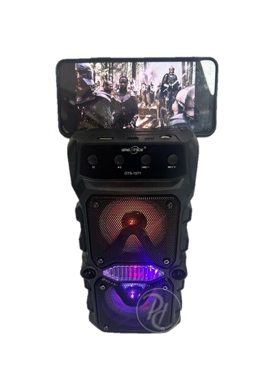 Karaoke Bluetooth Hoparlör Taşınabilir Kablosuz Usb Subwoofer Rgb Işık Fm Sd Mikrofonlu Ses Bombası