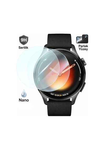 Xiaomi Watch 5 Ekran Koruyucu 9h Nano Şeffaf 2 Li Set
