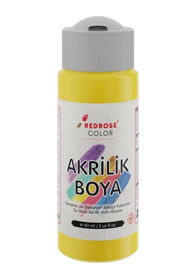 Sarı Akrilik Boya 60ml