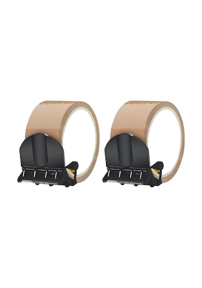 Güncelçarşı 2 Adet Paslanmaz Çelik Bıçak Bant Kesme Aparatı Avuç İçi Ergonomik Dayanıklı Malzeme, Koli Band Diğer