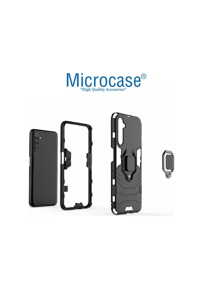 Microcase Realme 6 Pro Batman Yüzük Standli Kilif 436099373
