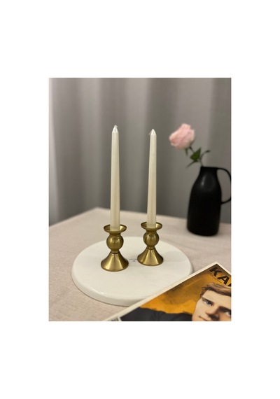 Eskitme Mini Rustik 2'li Şamdan&mumluk Seti Eskitme Gold - 830064886 Eskitme Gold