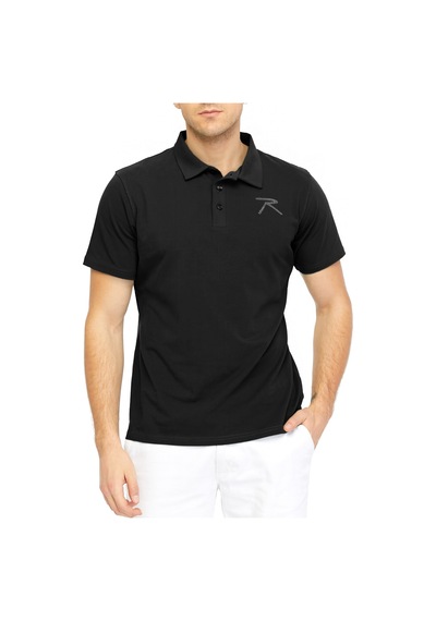 Raru Erkek Polo T-shirt Ostendo Siyah