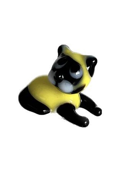 El Yapımı Mini Murano Cam Kedi Biblo A137-01