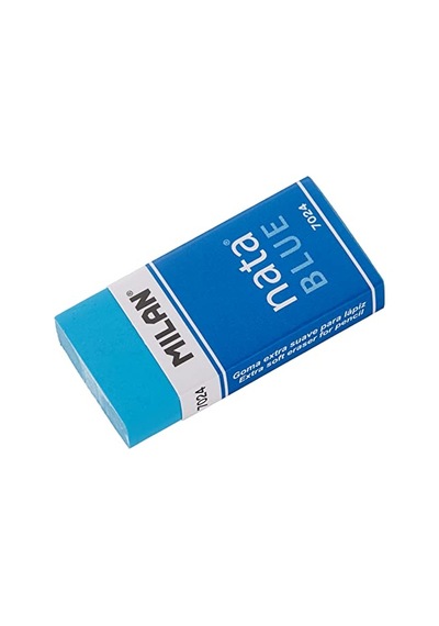 Milan Cpm7024b Nata Blue Plastik Silgi,mavi