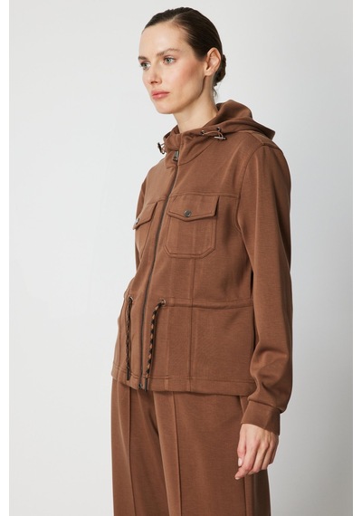 On Kadın Ceket 26kon66528 Mocca