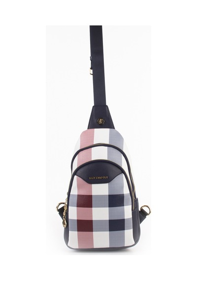 Göğüs Çantası Kadın Silver & Polo 959-34021 Silver Polo Freebag M3 Beyaz-mat Laci