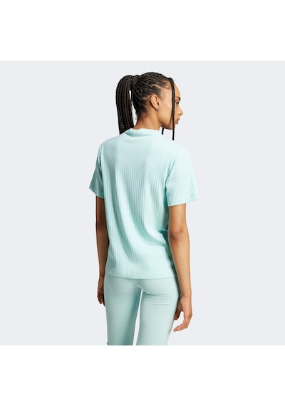 adidas Essentials Wide Rib Kadın Mavi T Shirt Jc8060 Mavi