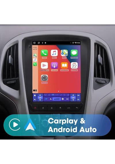 Exvol Opel Astra J Tesla Android Multimedya 4GB/64gb Carplay Ips Hd +Kamera