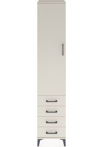 Hyperion Dolap 2 Raflı 4 Çekmeceli Tek Askılı 44x44x221 Aytaşı-aytaşı Aytası