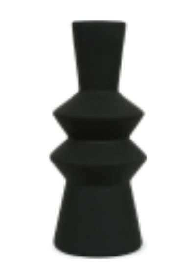 Evdema Seramik Vazo Siyah 34 Cm
