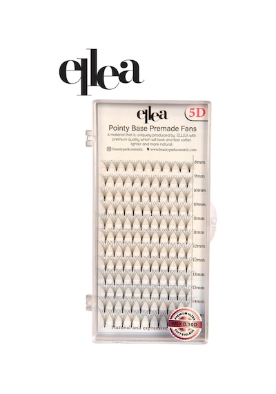 Ellea Mix İpek Kirpik Kahverengi 0.7 Kalınlık D Kıvrım 8-15 Mm Boy Aralığı