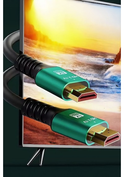 8k Hdmı Kablosu 2.1 Ultra Yüksek Hızlı Hdtv Kablosu Yüksek Çözünürlük Destekli Hdmı Kablosu 5mt