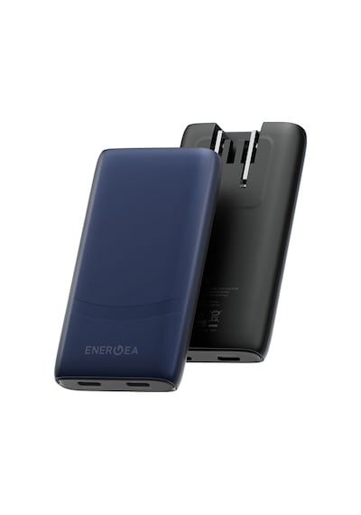 Energea Travelworld Edge 65 2 Adet 65w Usb 3.0 Çıkışlı Universal Pd Hızlı Şarj Aleti - Mavi