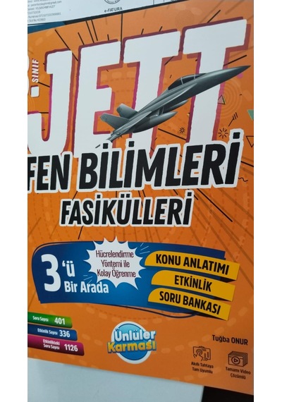 8. Sınıf Fen Bilimleri Fasikülleri Jett