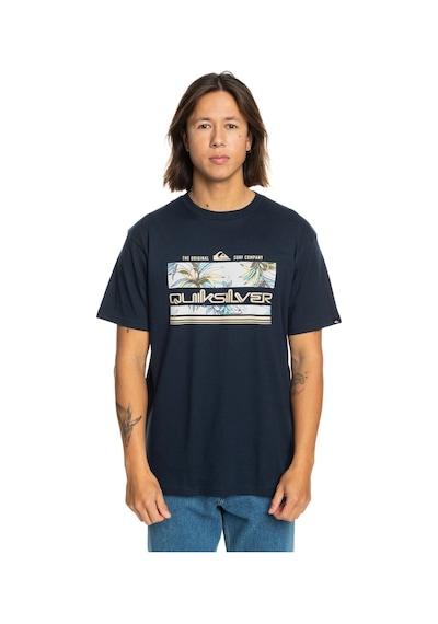 Quiksilver Quıksılver Tropıcal Raınbow Ss Erkek T-shirt Eqyzt07679-qk.12818 Lacivert