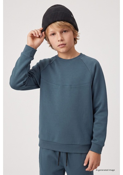 TOMMYLIFE Orman Yeşili Standart Fit Basic Dikiş Detaylı Erkek Çocuk Eşofman Takım - 11325 Koyu Yeşil TOMMYLIFE Orman Yeşili Standart Fit Basic Dikiş Detaylı Erkek Çocuk Eşofman Takım - 11325 Koyu Yeşil
